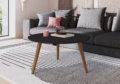 24601 - black and honey legs - small scandinavian-small-black-round-table