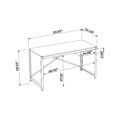 Tiago Desk 5_inch Industrial style desk dimensions - inches