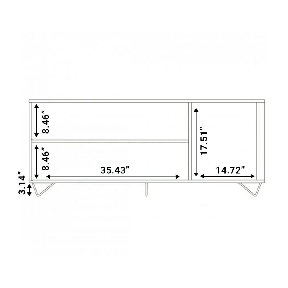 BLC-41-184-(7) TV stand dimensions - inches