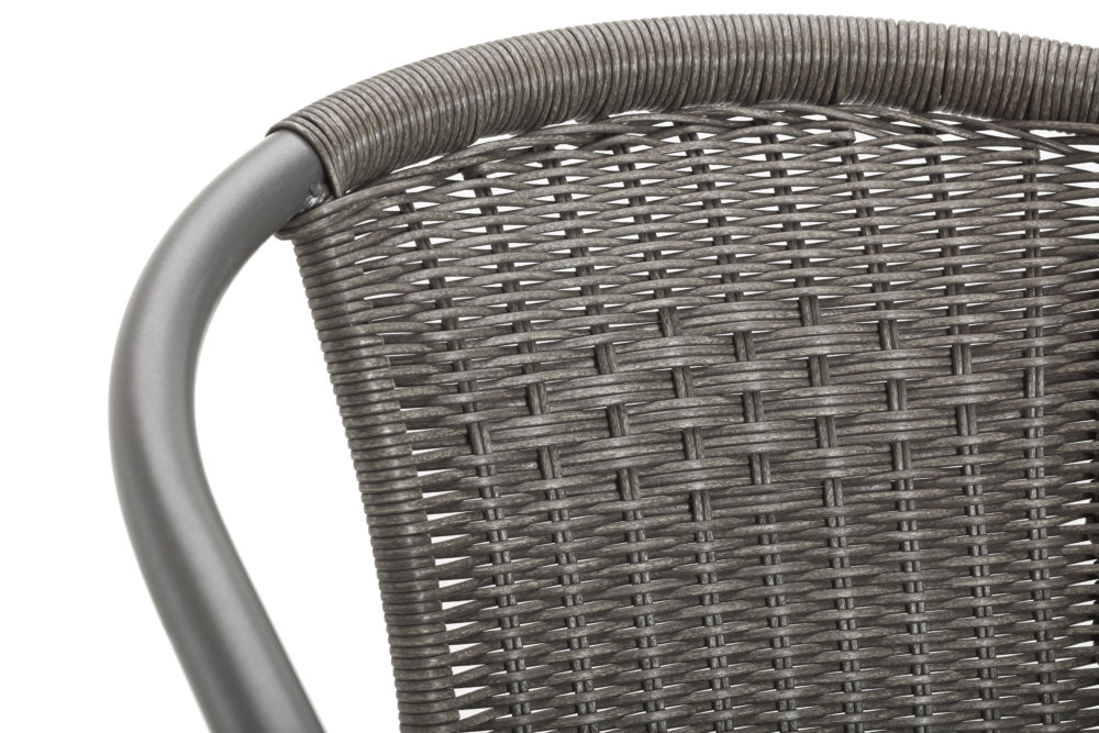 Set 4 _product 1_detail image 1 outdoor rattan dining chair detail