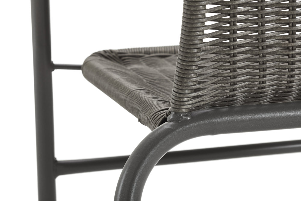 Set 4 _product 1_detail image 3 outdoor rattan dining chair detail